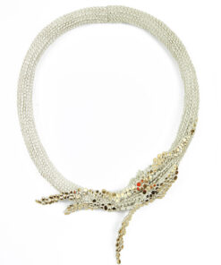 Magma Choker Necklace Pearly