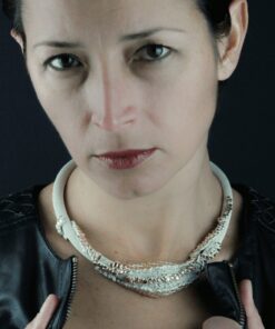 Alternative view of Magma  Choker Necklace Origine