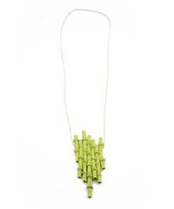Bamboo Cascade Pendant Necklace - Image 3