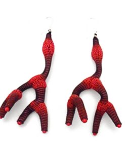 Boucles d'oreilles Corail