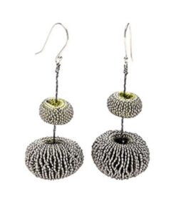 Boucles d'oreilles Oursin