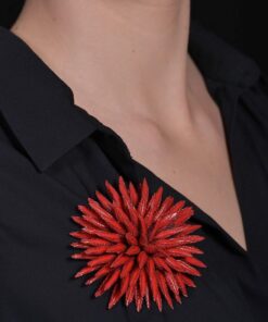 Alternative view of Chardon baguette Brooch