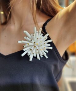 Alternative view of Or-Ganic Corail Brooch