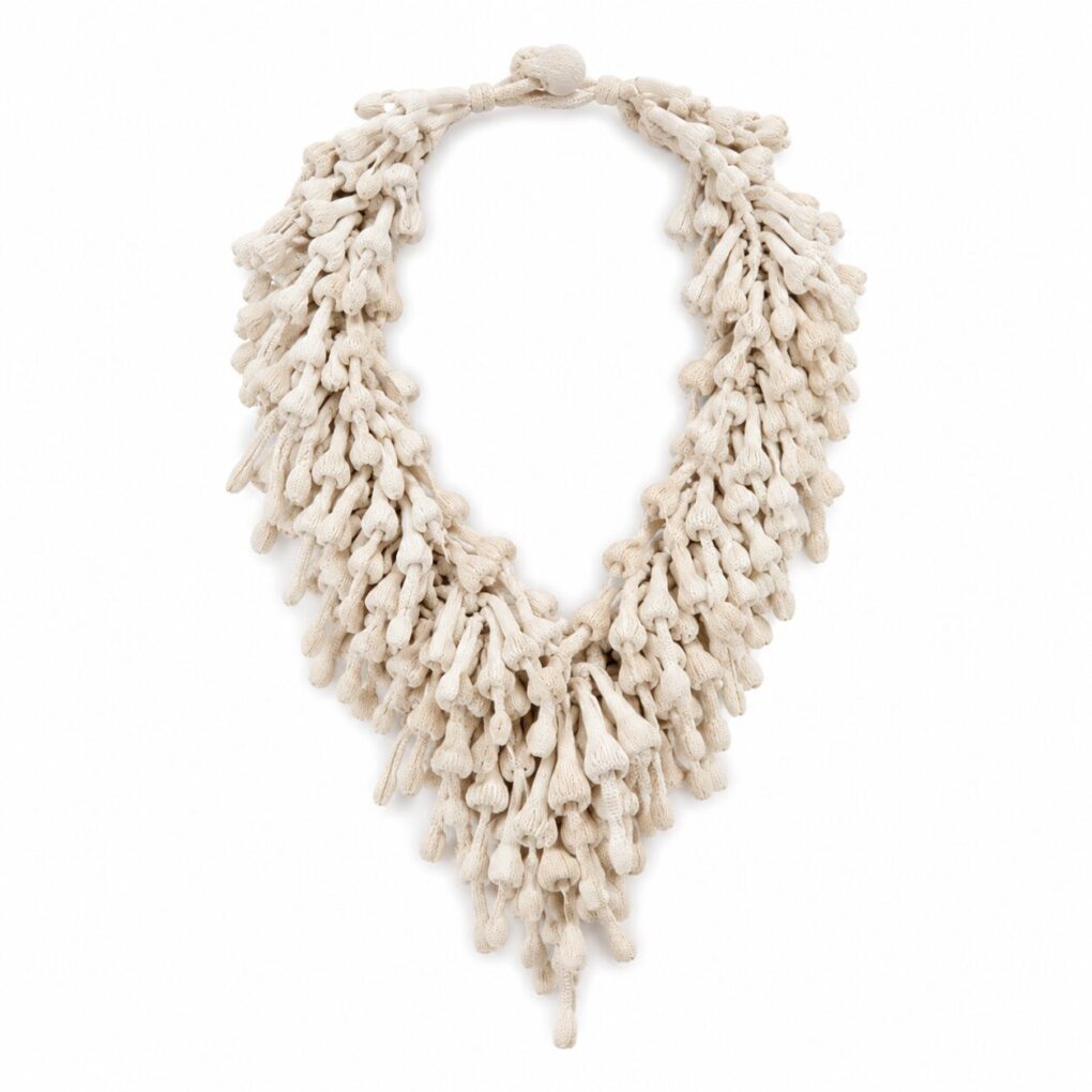 PU Grappe Clochette Necklace