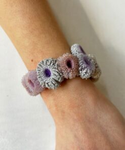 Alternative view of Zabadia Oursin Bracelet Glycine/Nacre/Opale/Transparent