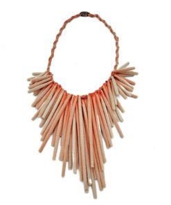 Flotendo Necklace Saumon/Nacre