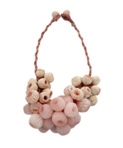 Zabadia Choker Baby Pink/ Nacre/ Transparent