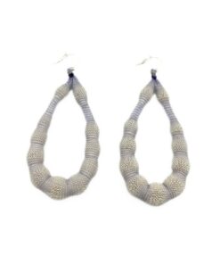 Boucles d'oreilles Jaj Lilas/Nacre