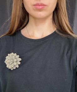 Alternative view of Boule Brooche Brown/Brown