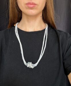 Alternative view of Transparent Quartz Necklace