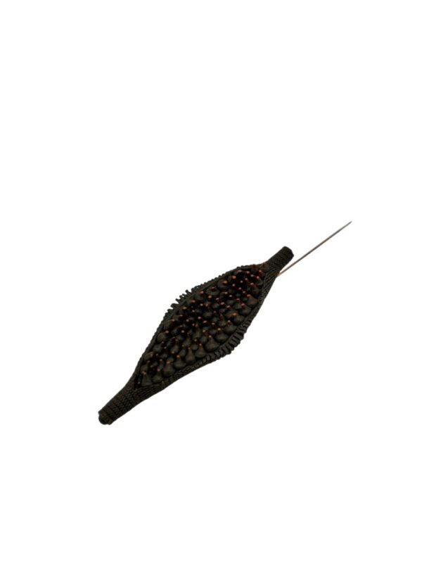 Broche Kiwano Noire