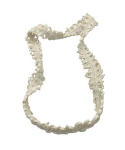 Suna White Ribbon Necklace