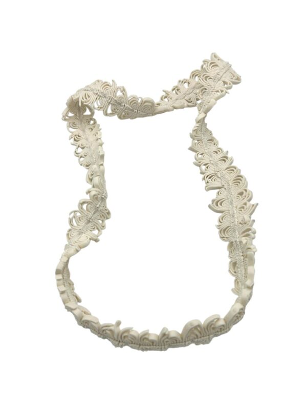 Collier Ruban Suna Blanc