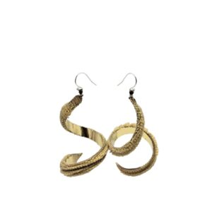 Boucles d'oreilles spirale Onde