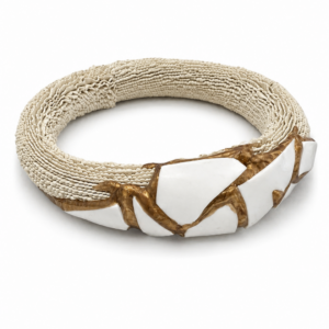 Bracelet ceramique Sable Blanc