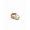 Bague simple avec une perle